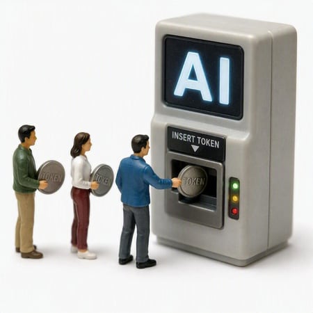 AI token machine