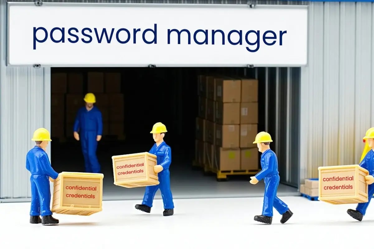 Are browser password managers safe for businesses to use?