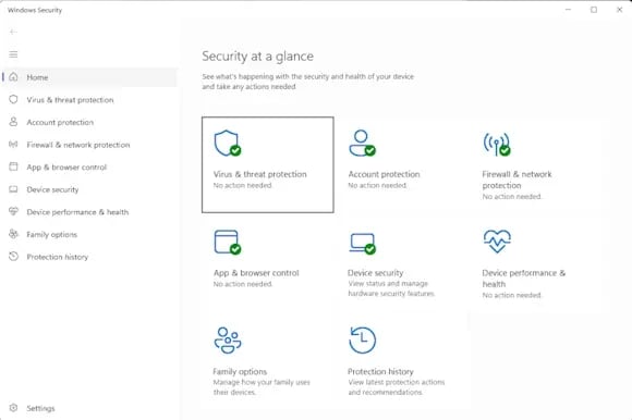 How to update Windows 11 security - windows security