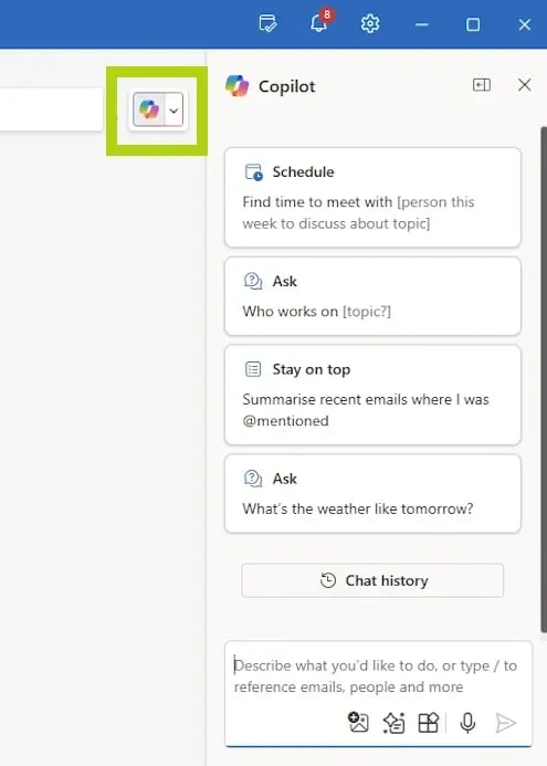 how to find and recover email in outlook - copilot