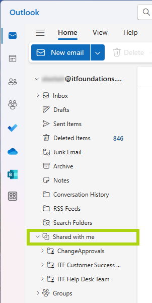 how to find your shared mailboxes in the new outlook 1