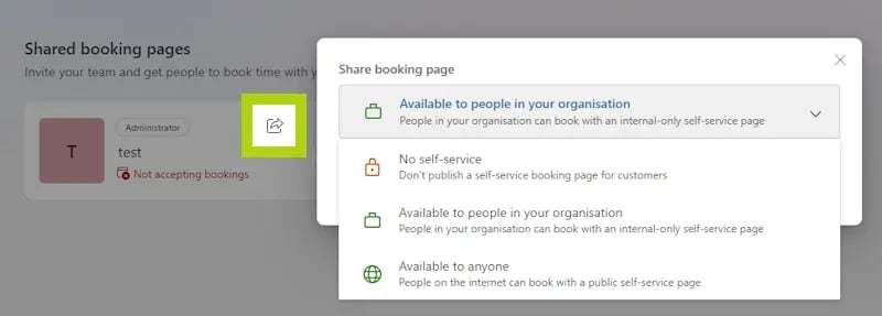 microsoft bookings - shared booking pages - 22