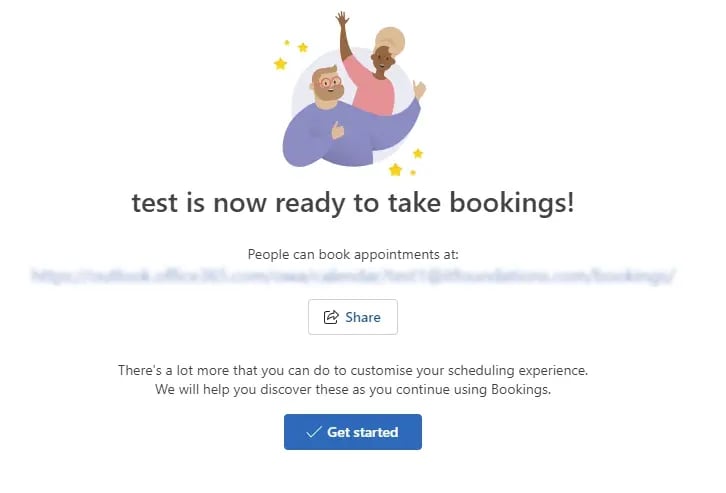 microsoft bookings - shared booking pages - 7