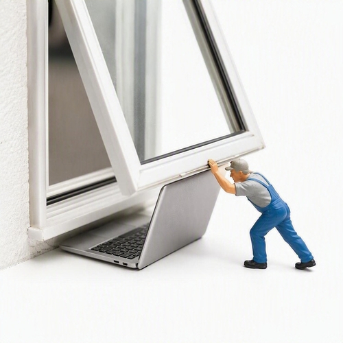 Open a window to Mac