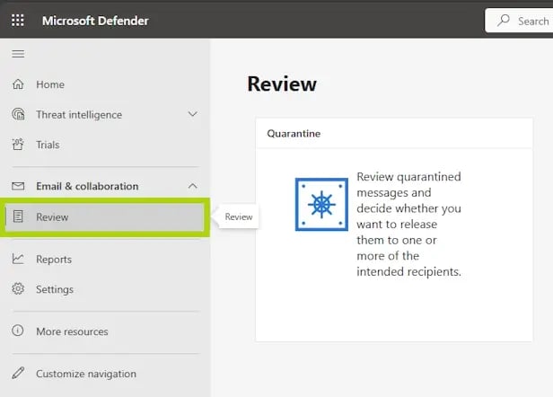 how to find and recover email in Microsoft outlook security home
