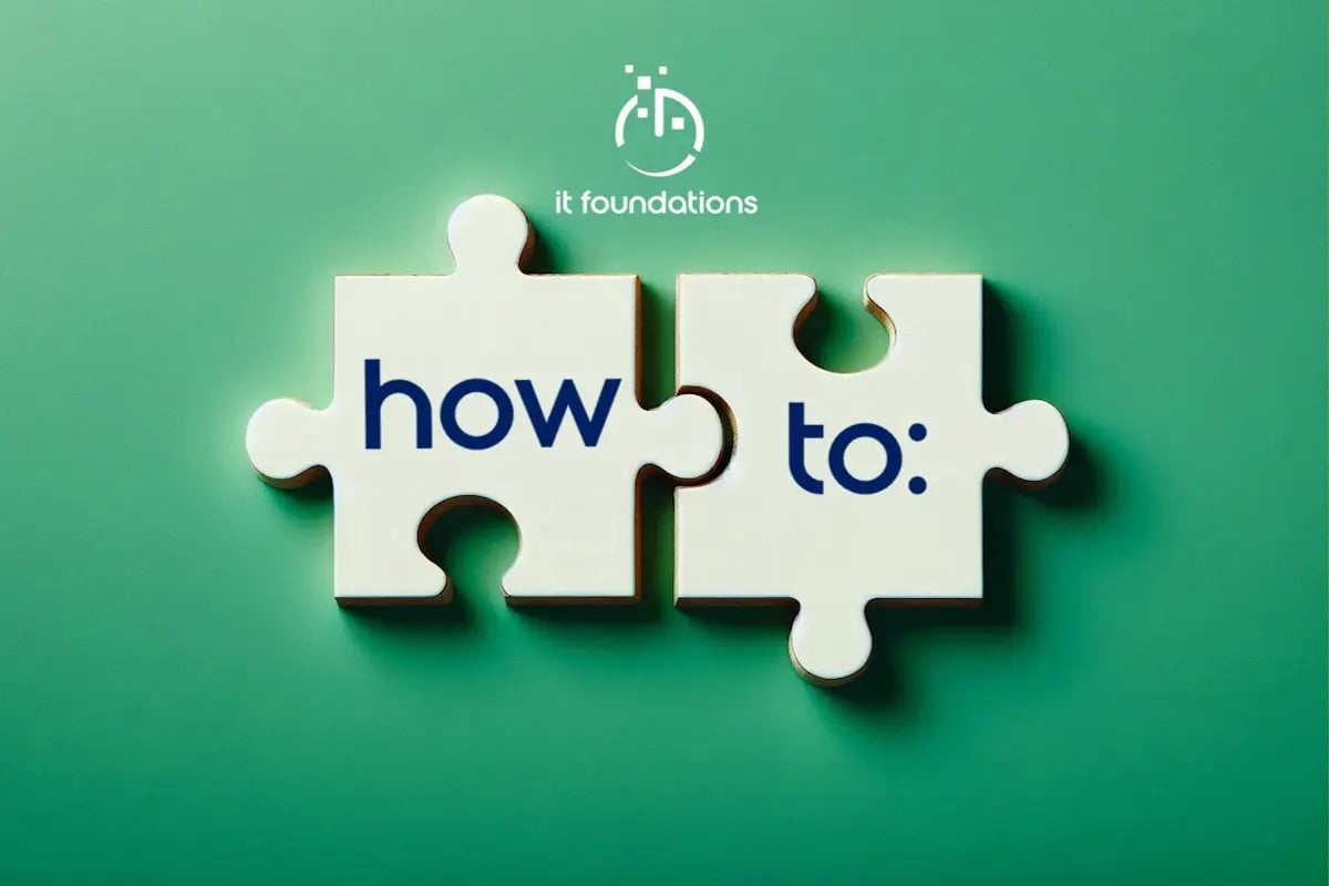IT Foundations guide to how to change 3CX voicemail