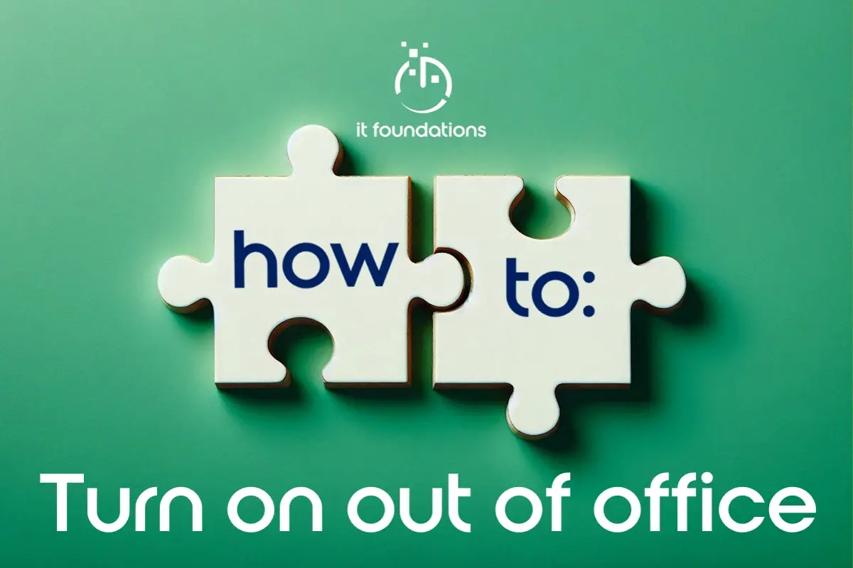 How to turn on Out of Office in Microsoft Outlook