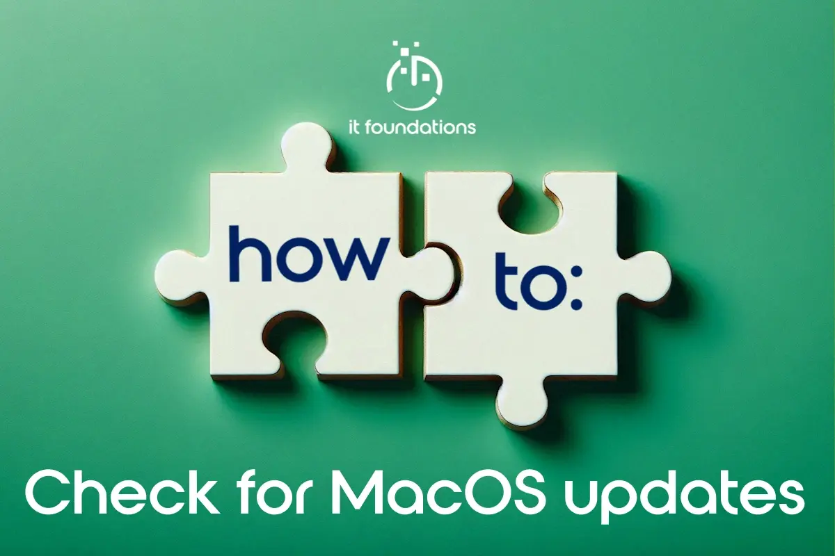 How to: check for MacOS updates