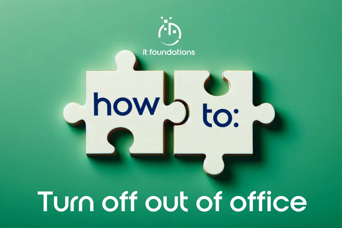 How to turn off “Out of Office”